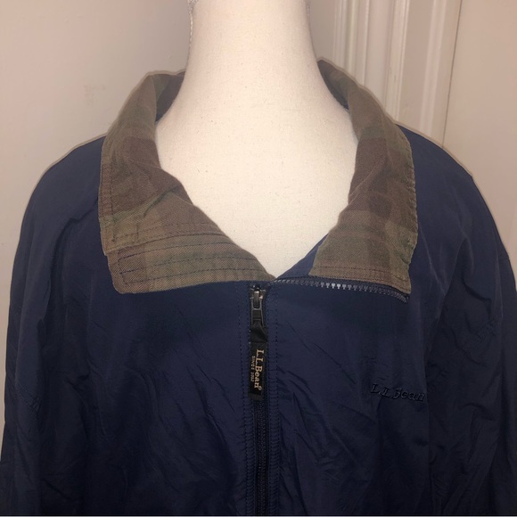 Ll bean mens casual full zip jacket size xxl - Picture 2 of 7